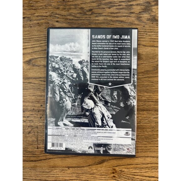 Sands Of Iwo Jima DVD 1949 War Film John Wayne Action Movie Pre-Owned - Picture 4 of 4
